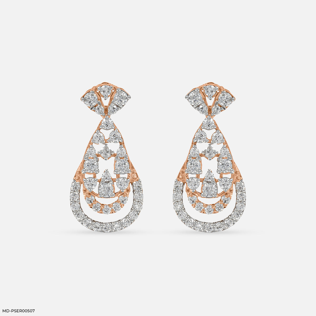 Layered Drops Earrings