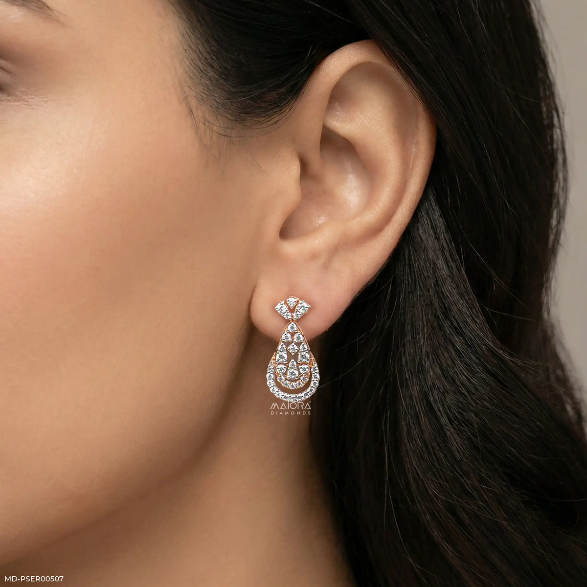 Layered Drops Earrings