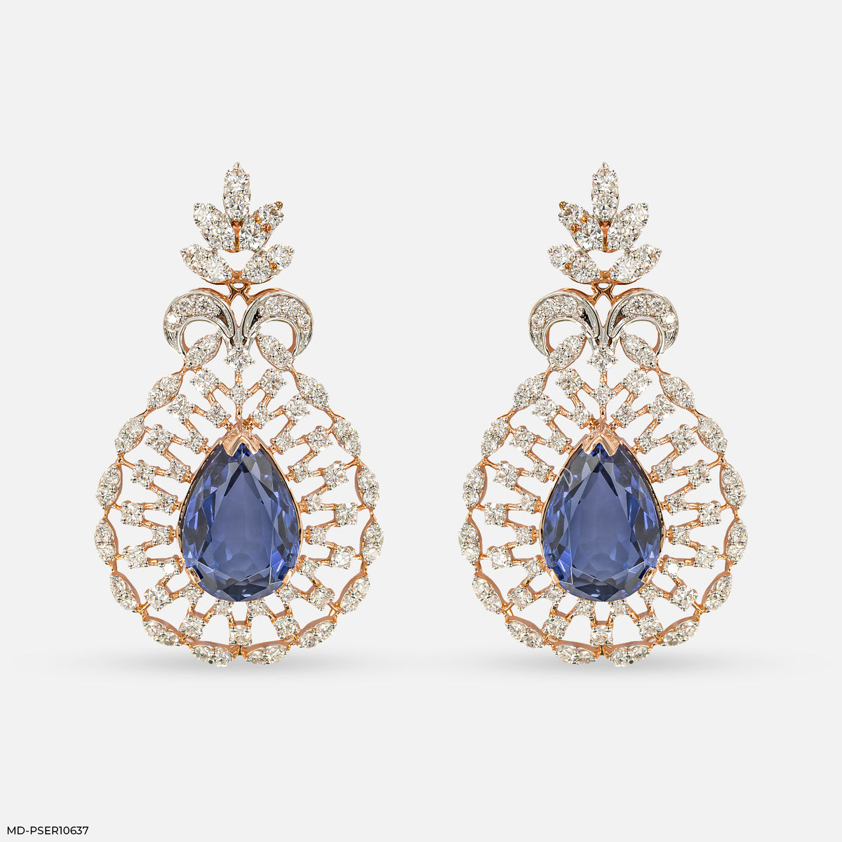 Regal Teardrop Earrings