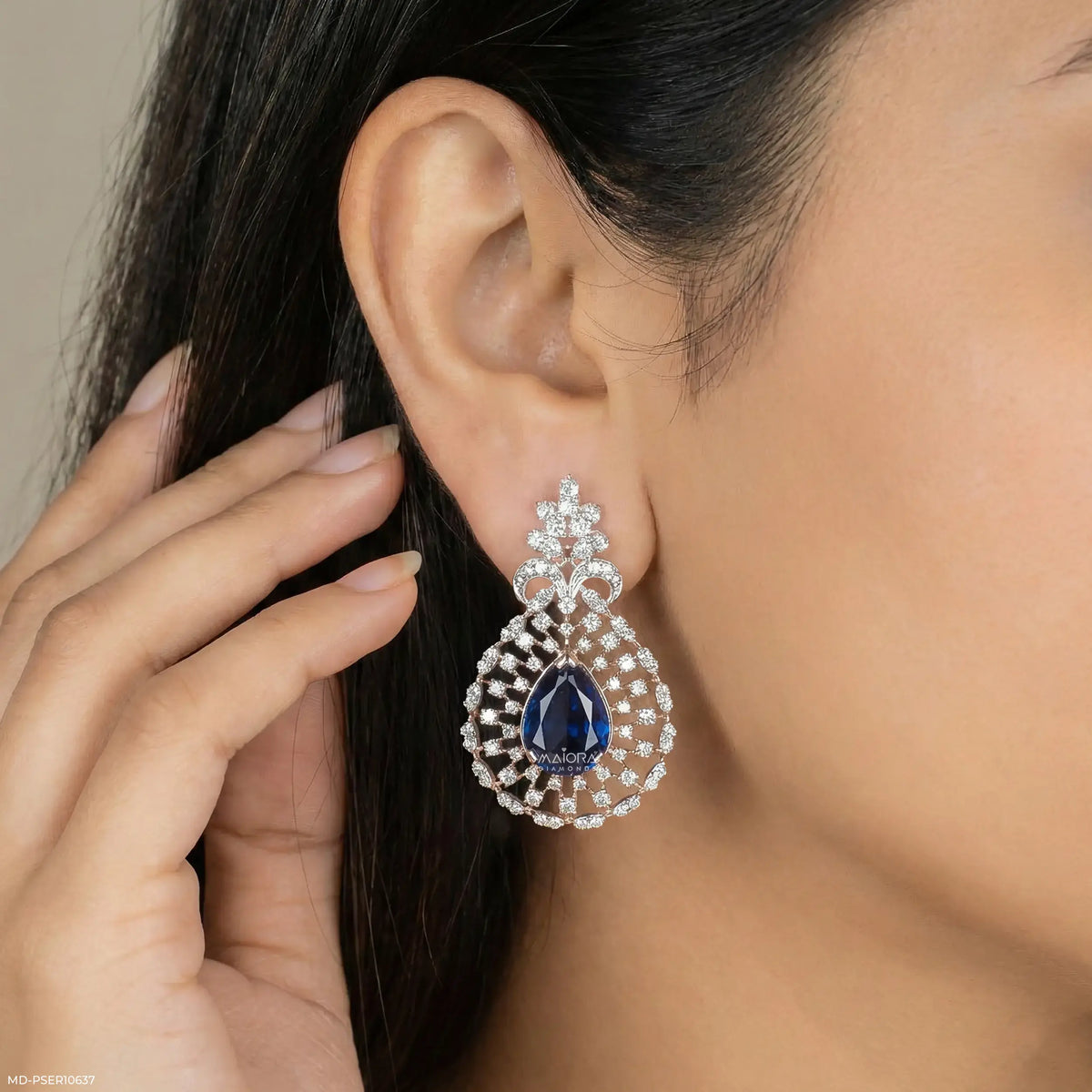 Regal Teardrop Earrings