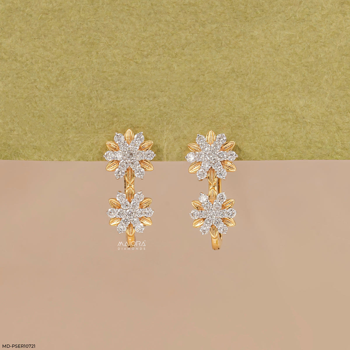 0.35 Carat Round Solitaire Diamond Stud