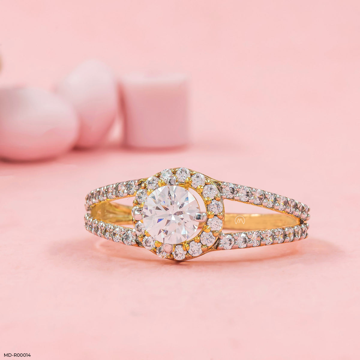 0.50 Carat Round Parallel Diamond Ring