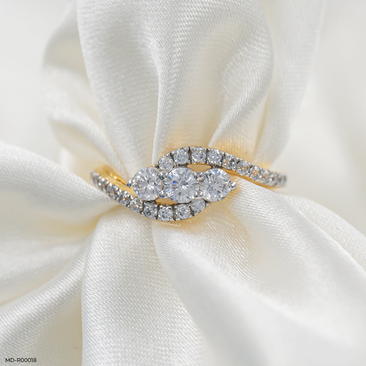 Triad Diamond Rings