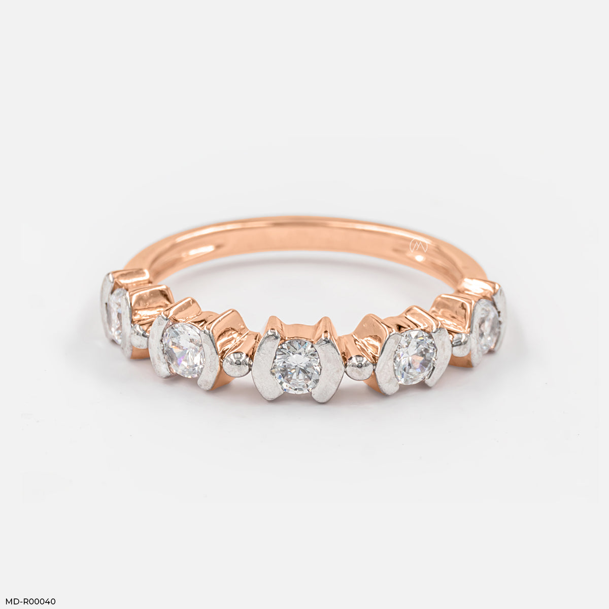 The Two-Tone Half-Eternity Band