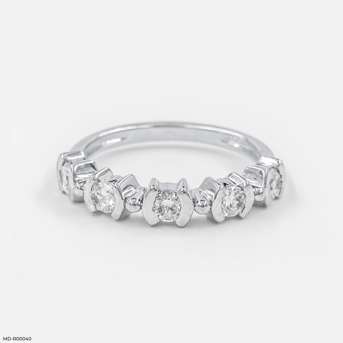 The Two-Tone Half-Eternity Band