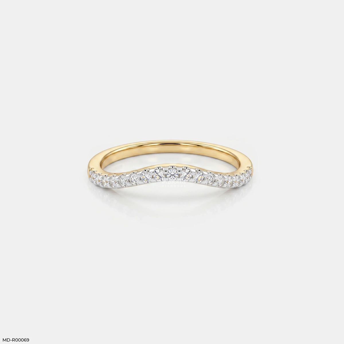 1 Carat Round Solitaire Victorian Halo Ring