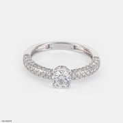 0.50 Carat Solitaire Diana Ring