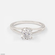 0.90 Carat Round Solitaire Ring