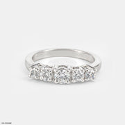 Five-Stone Trellis Ring