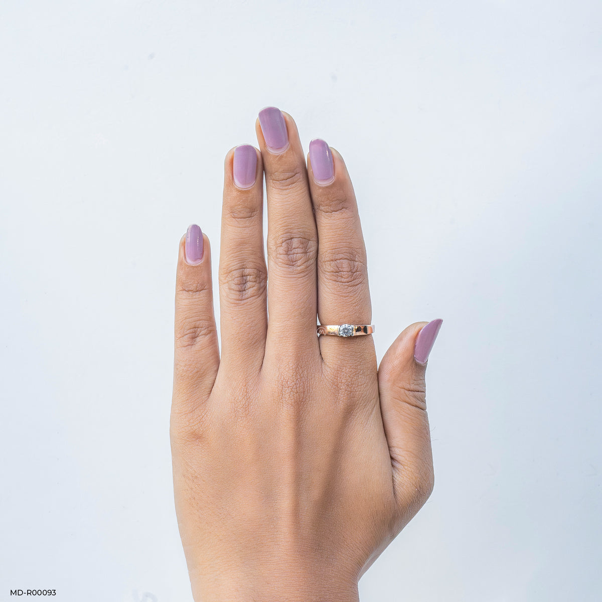 0.50 Carat Dual Layer Solitaire Ring