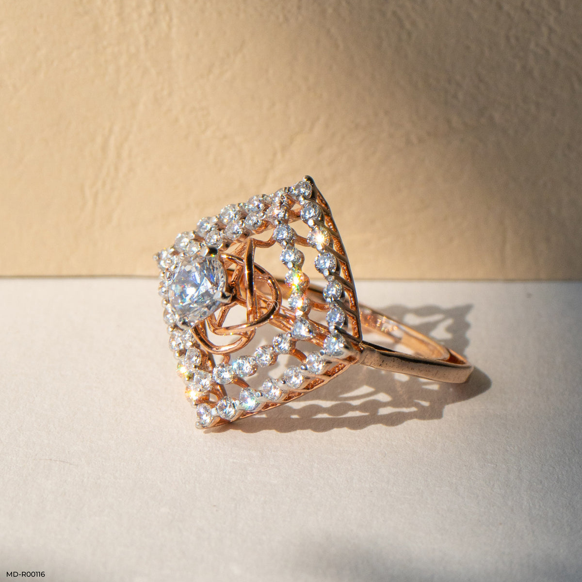 The Diamond Kite Ring