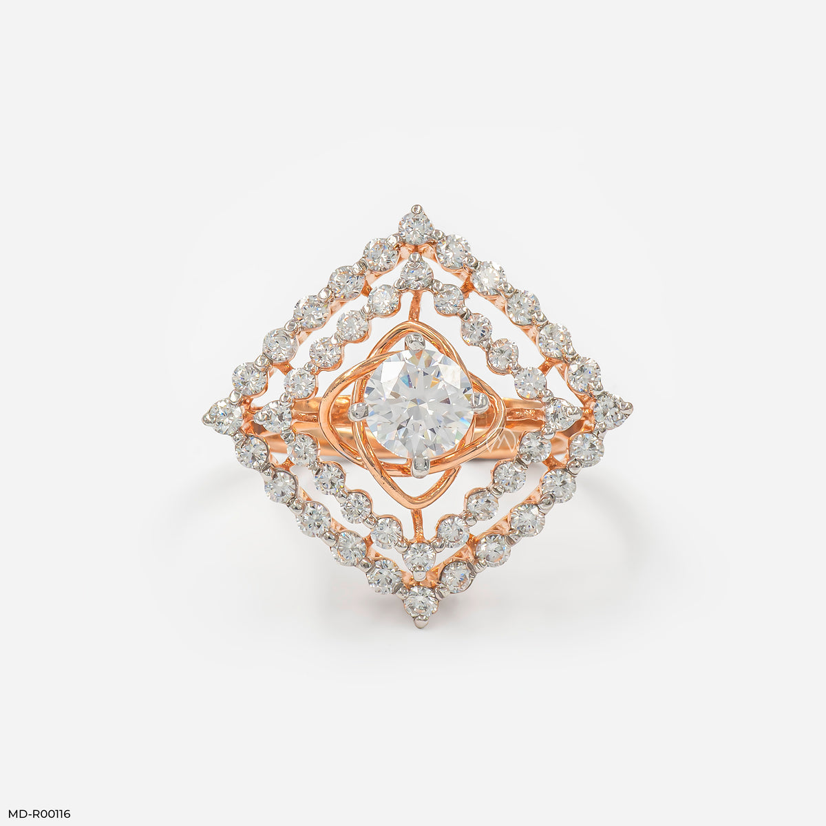 The Diamond Kite Ring