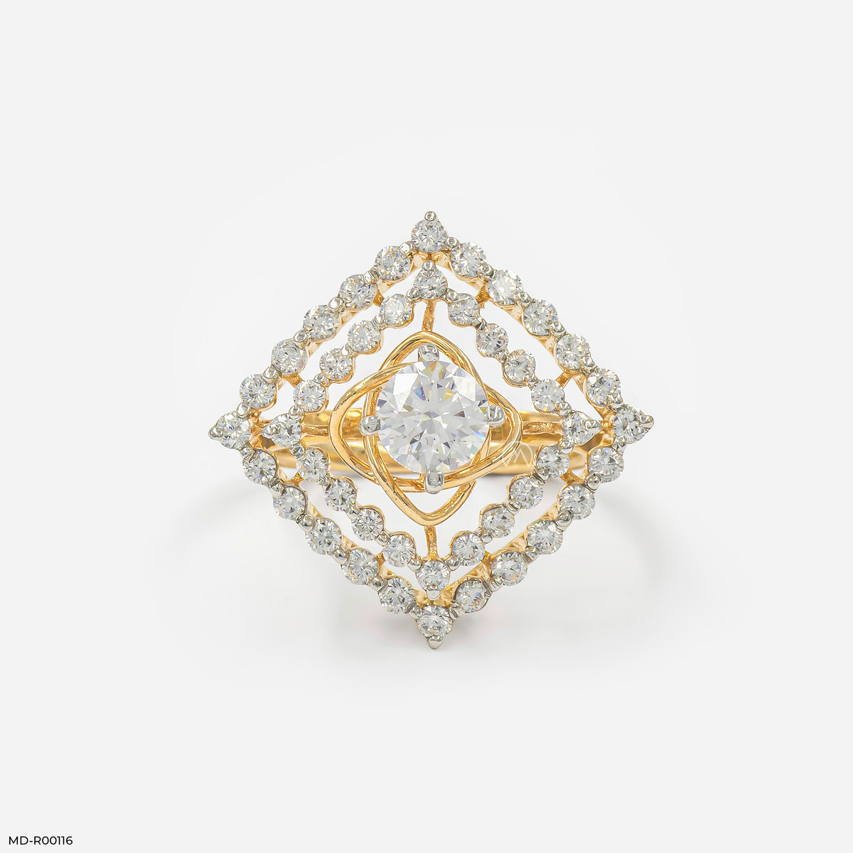The Diamond Kite Ring