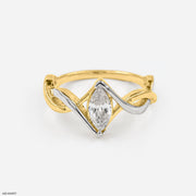 0.75 Carat Marquee Diamond Ring