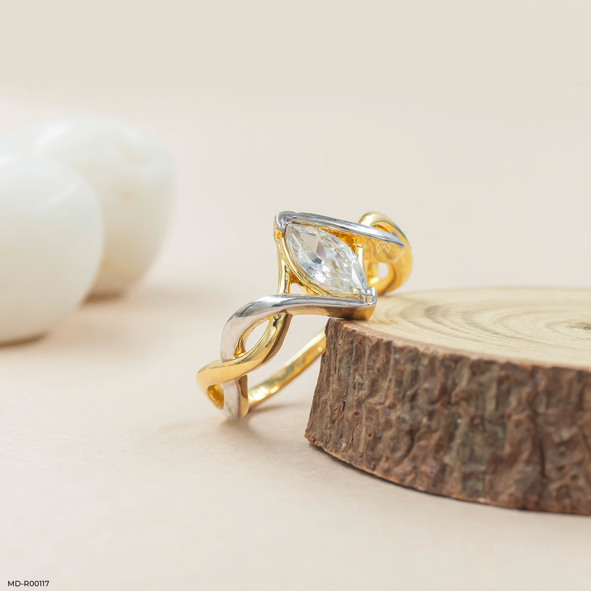 0.75 Carat Marquee Diamond Ring