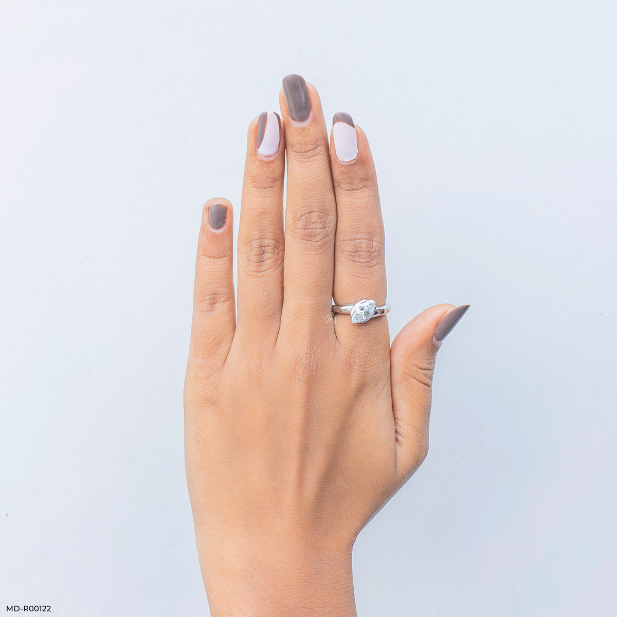 1 Carat Marquise Solitaire Diamond Ring
