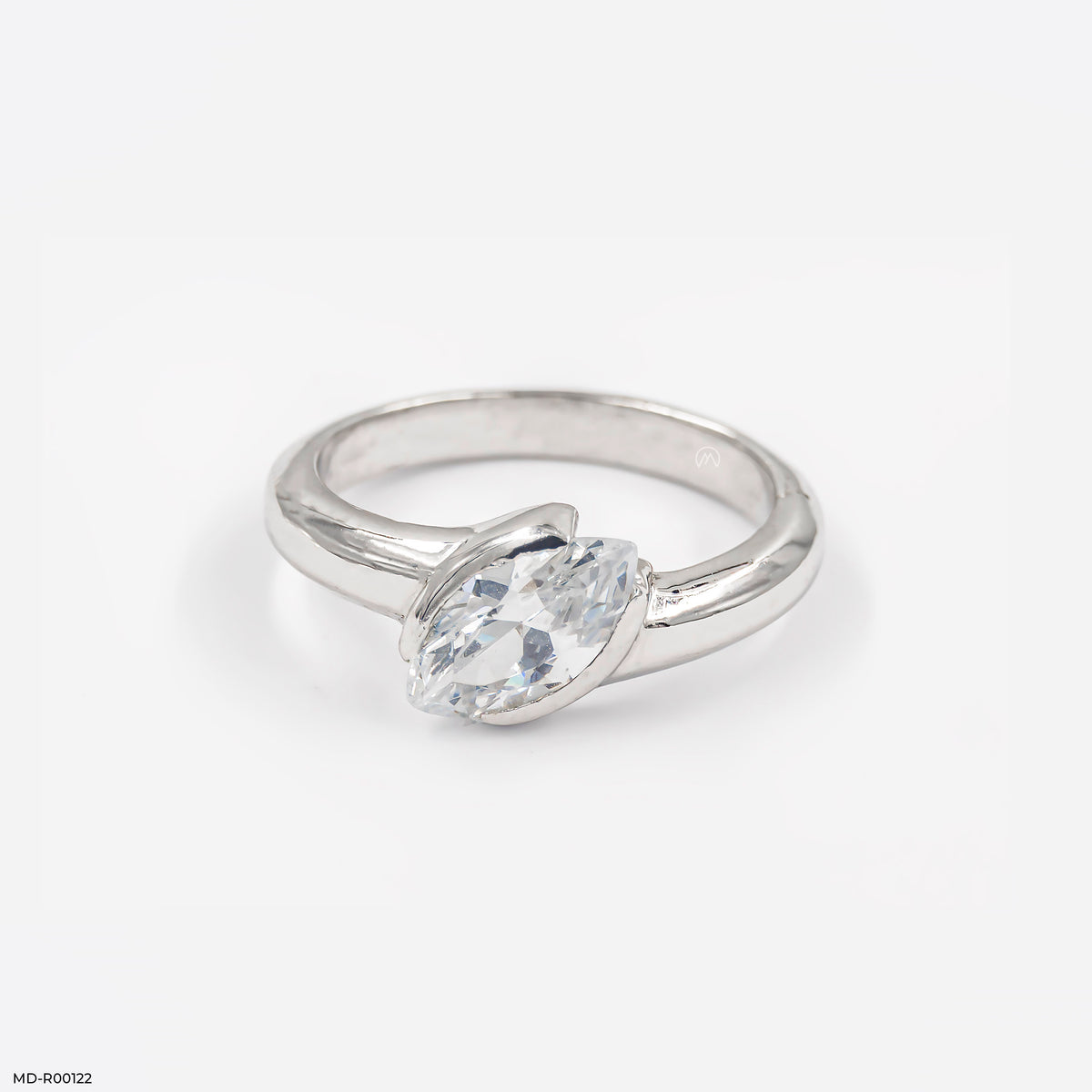 1 Carat Marquise Solitaire Diamond Ring