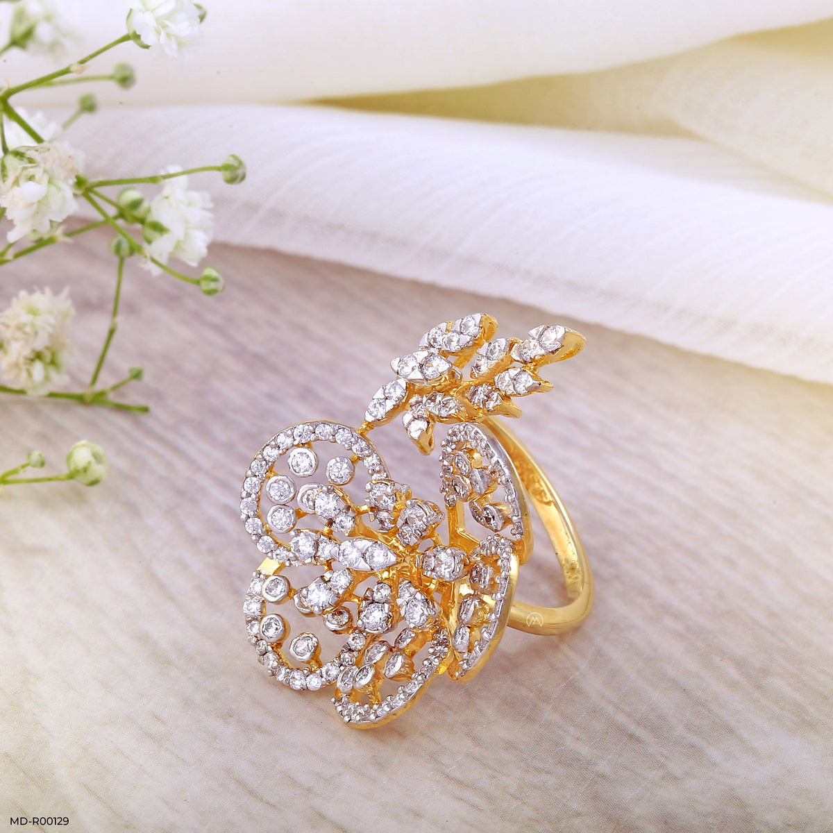 The Nature-Inspired Diamond Ring