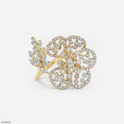 The Nature-Inspired Diamond Ring