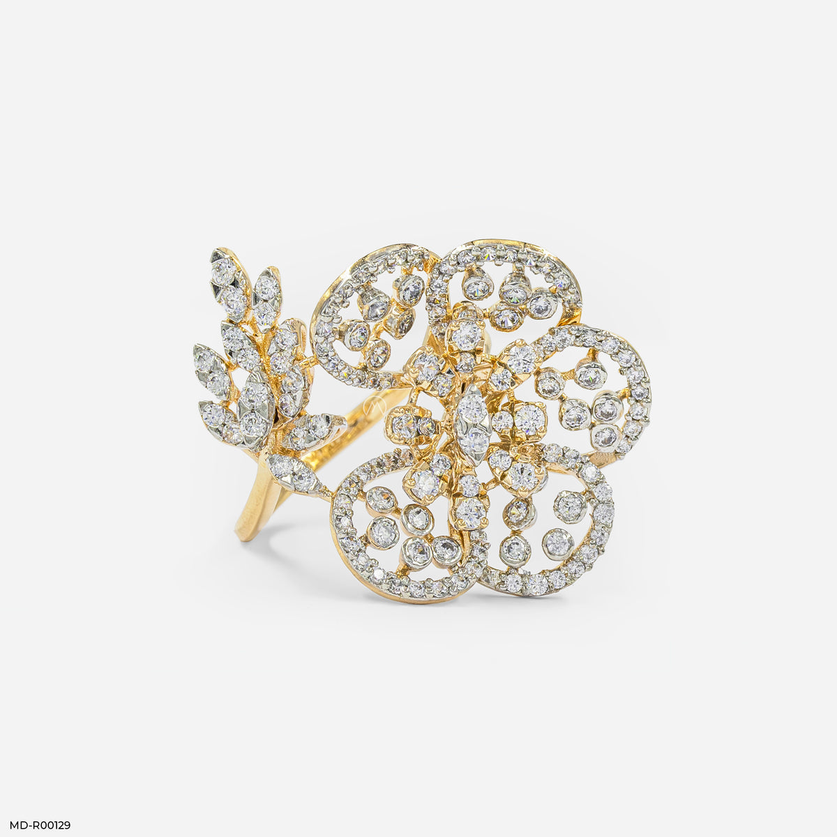 The Nature-Inspired Diamond Ring