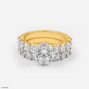 2 Carat Round Stackable Ring