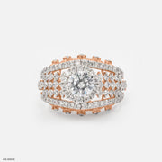 1 Carat Round Pretty Diamond Ring