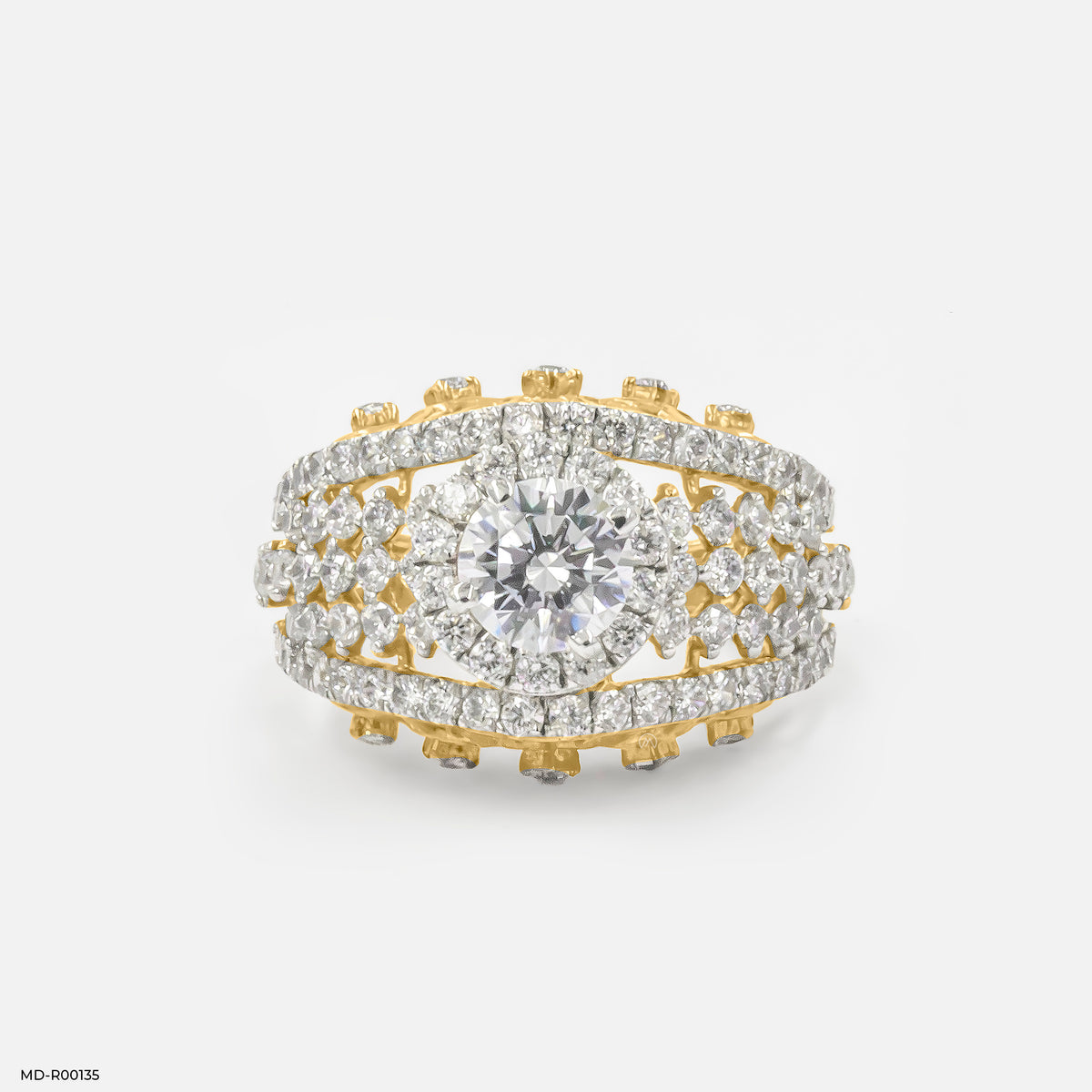 1 Carat Round Pretty Diamond Ring