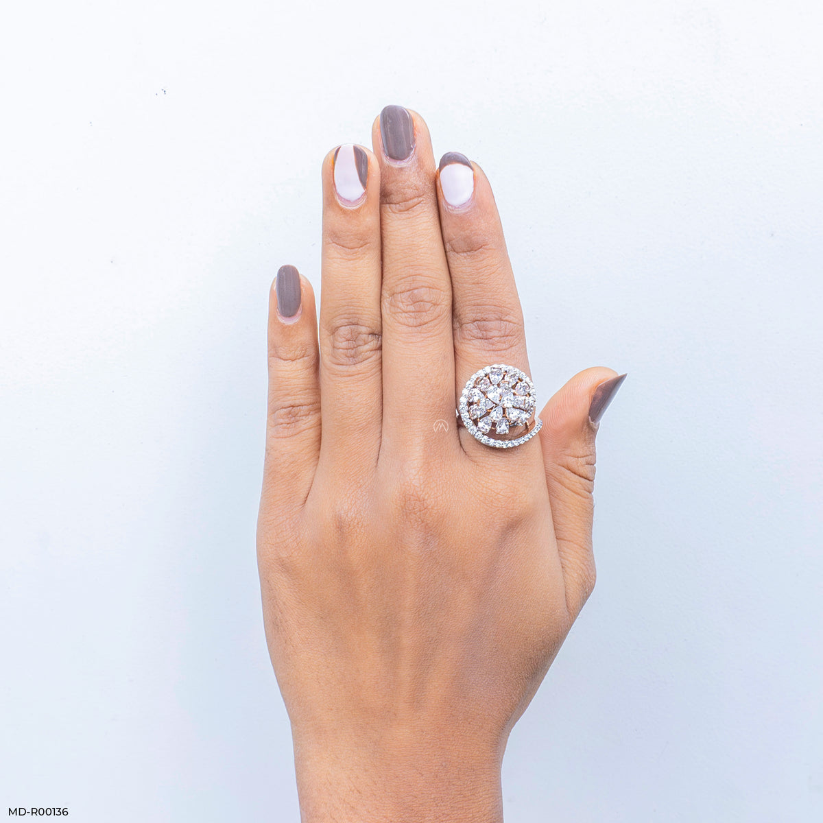 Touch of Petal Diamond Ring