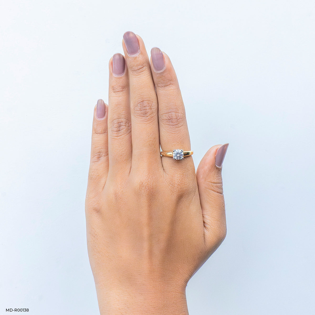 0.75 Carat Round Classic Solitaire Ring