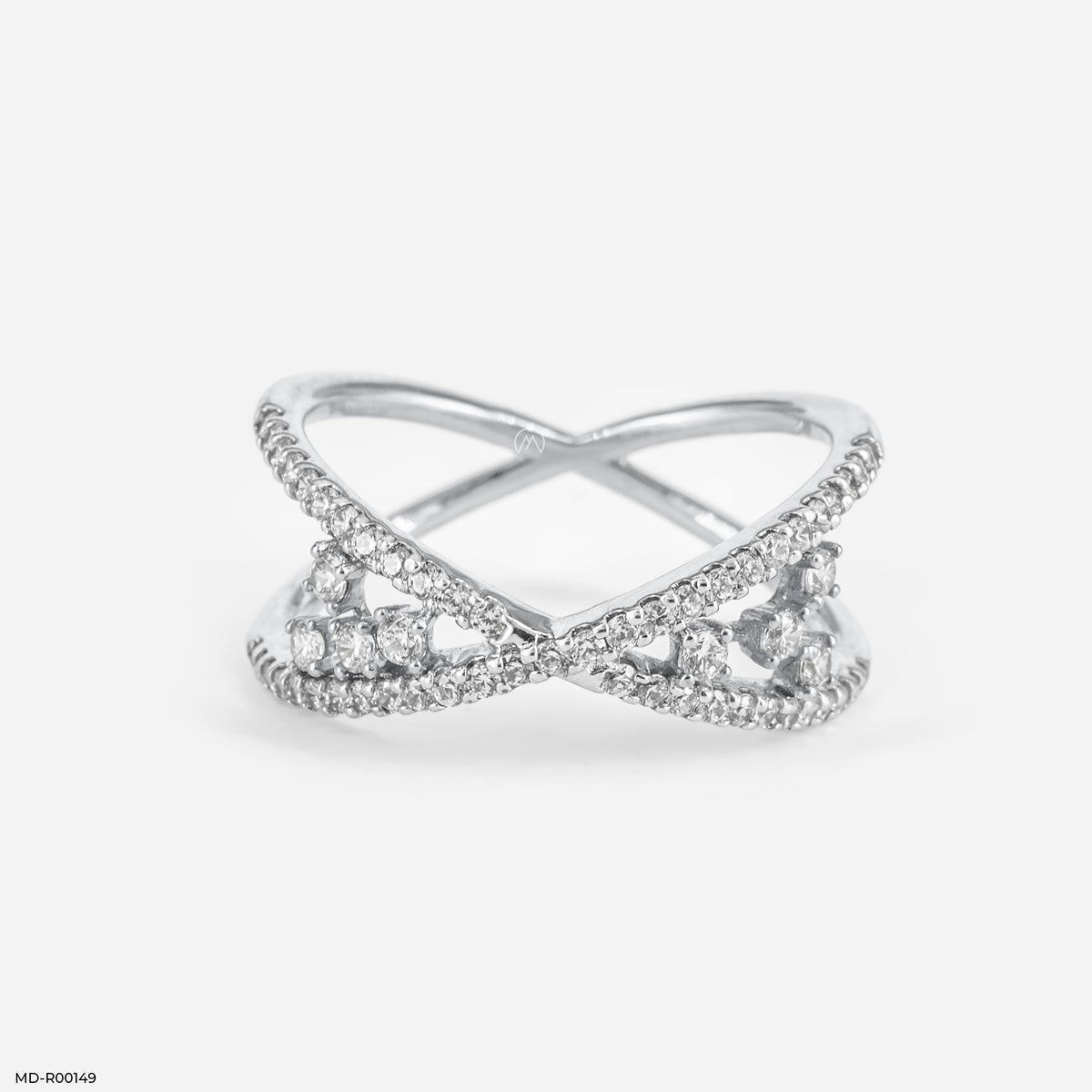 The X-Shaped Diamond Ring