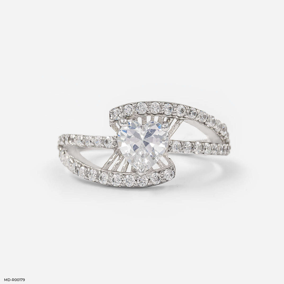 1 Carat Heart Shape Diamond Ring