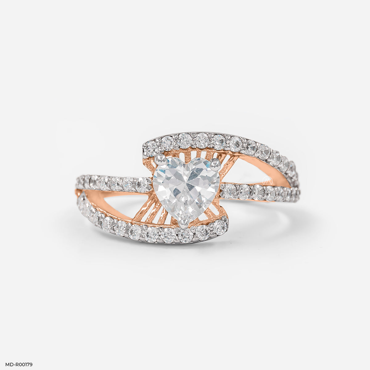1 Carat Heart Shape Diamond Ring