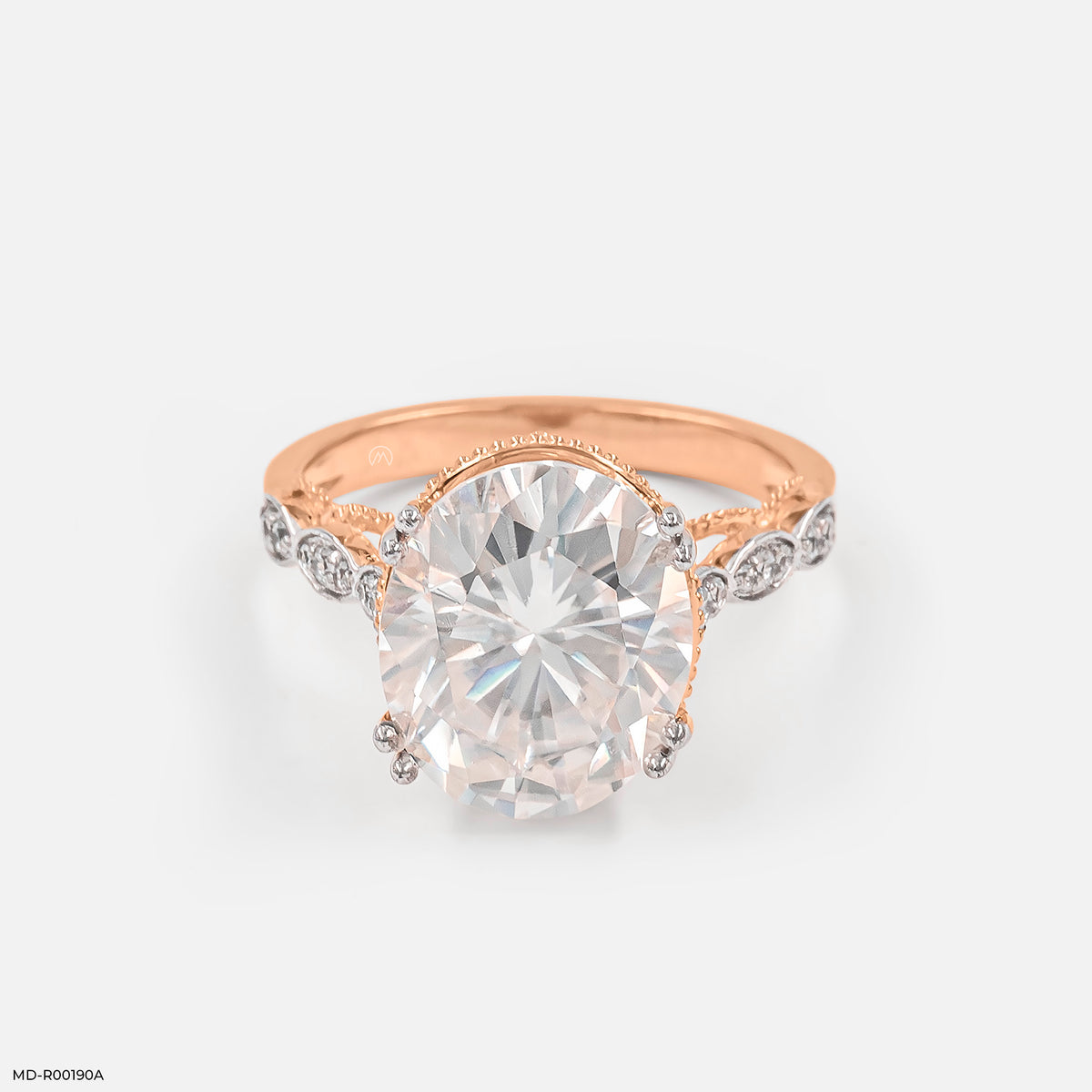 5 Carat Oval Shape Solitaire Ring