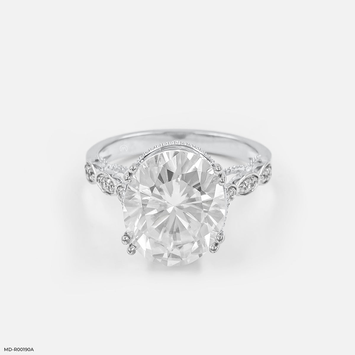 5 Carat Oval Shape Solitaire Ring