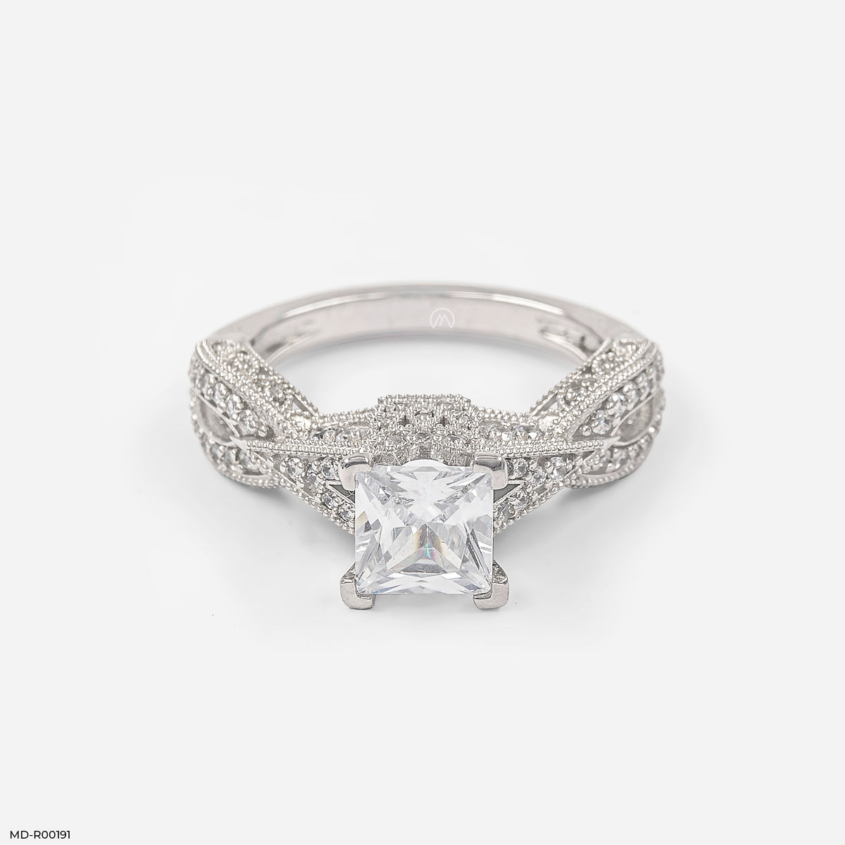 1.5 Carat Princess Cut Diamond Ring