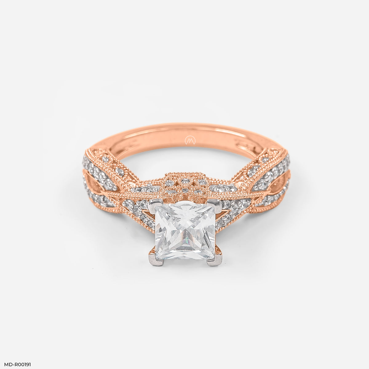 1.5 Carat Princess Cut Diamond Ring