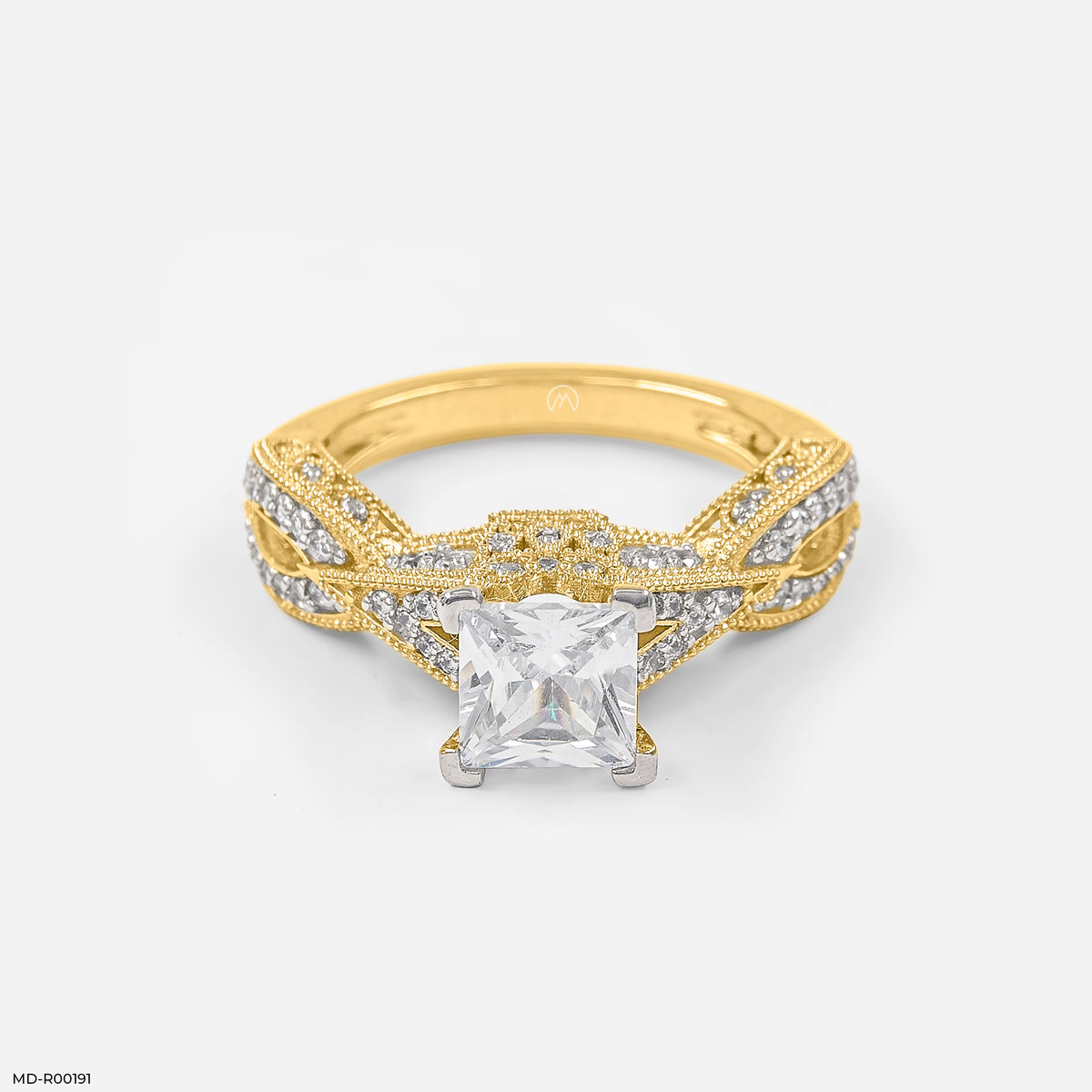 1.5 Carat Princess Cut Diamond Ring