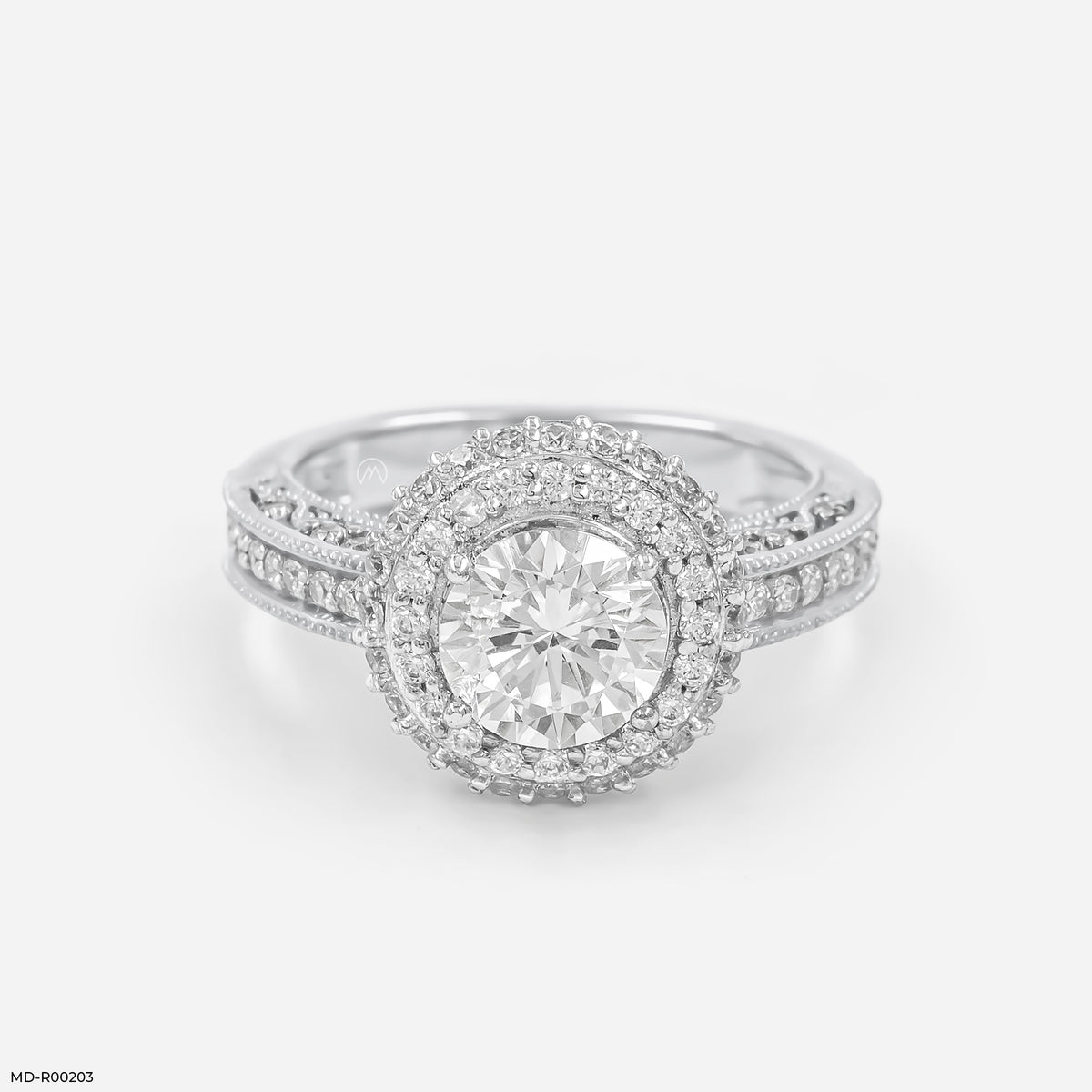 The Vintage Halo Ring