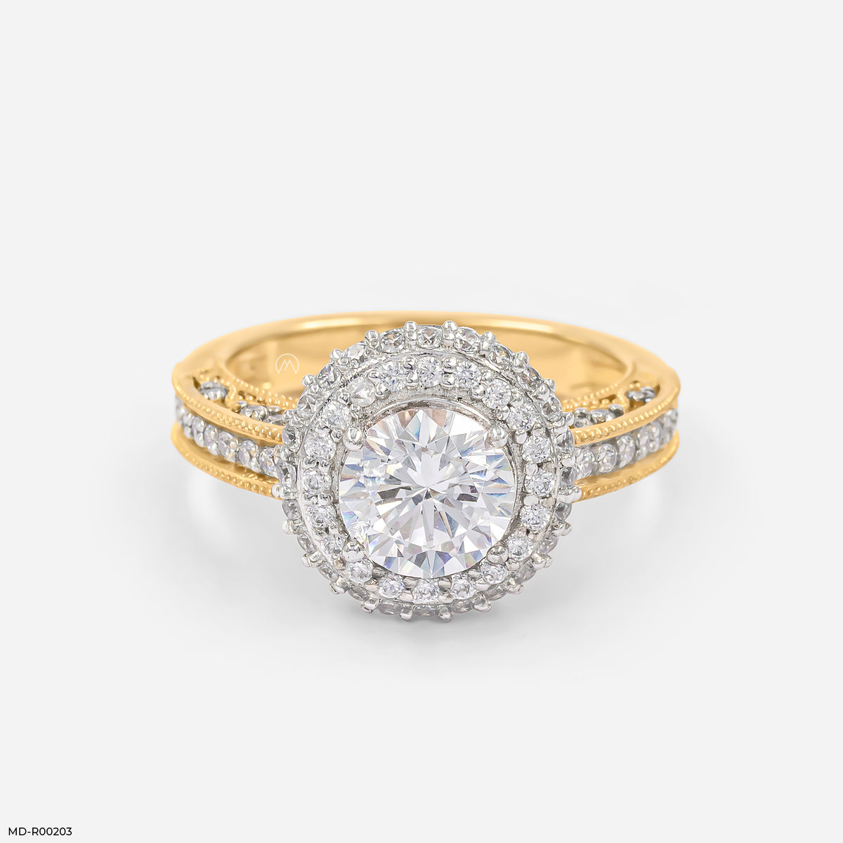 The Vintage Halo Ring