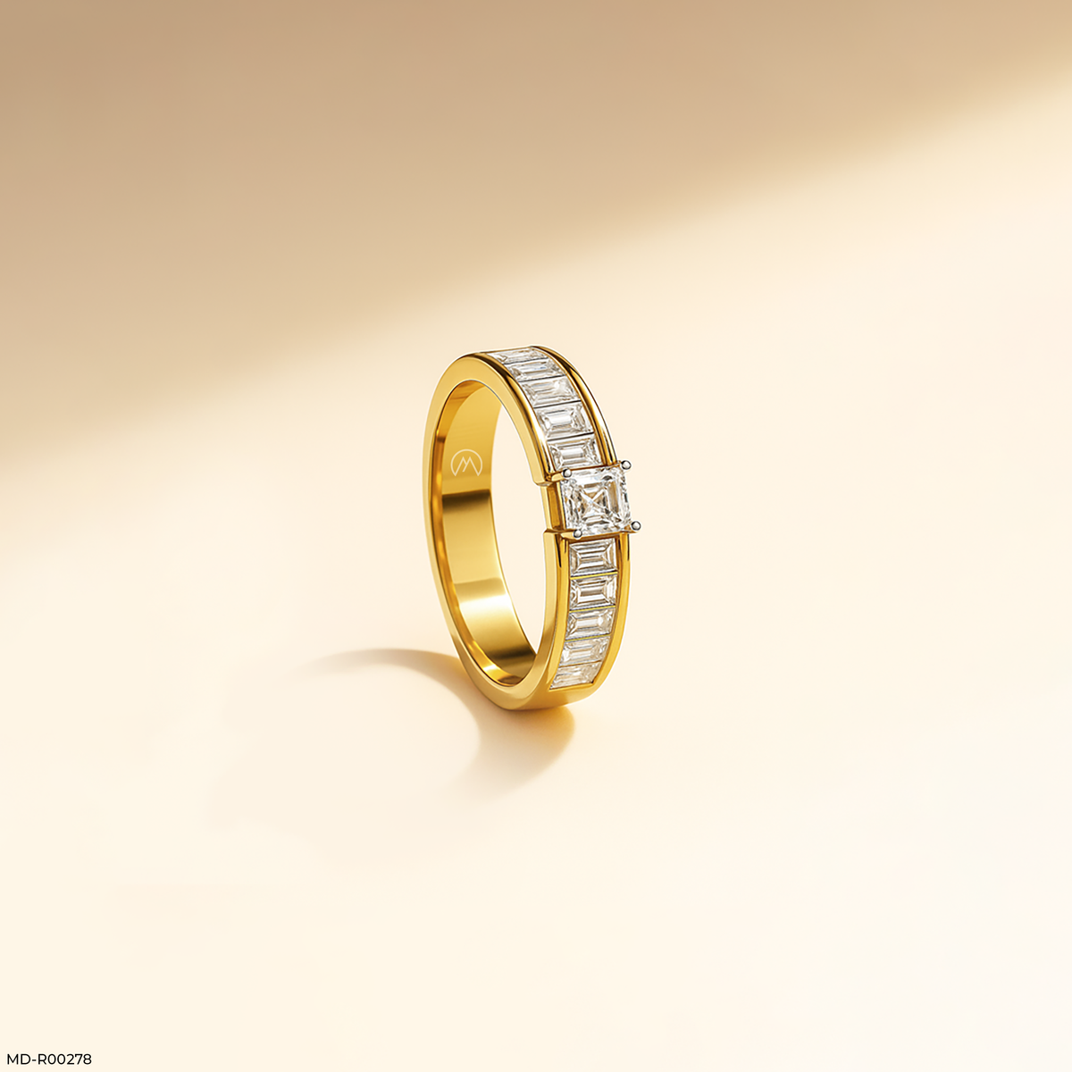 Emerald Cut Diamond Ring