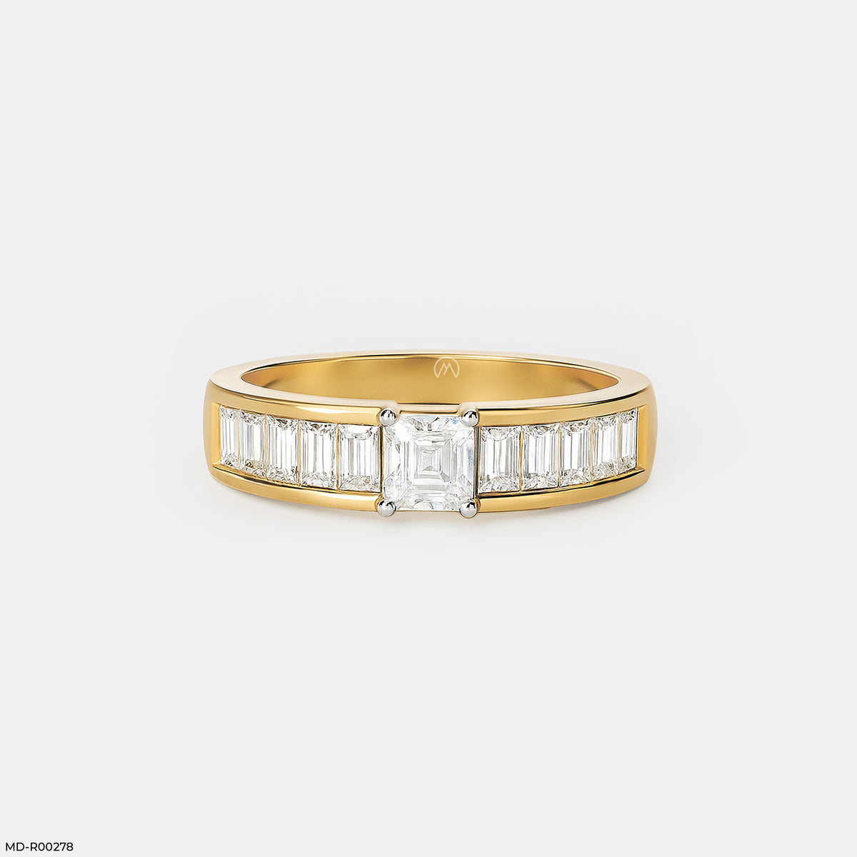 Emerald Cut Diamond Ring