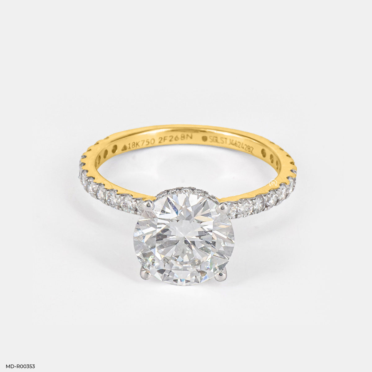 The Aurora Pave Ring