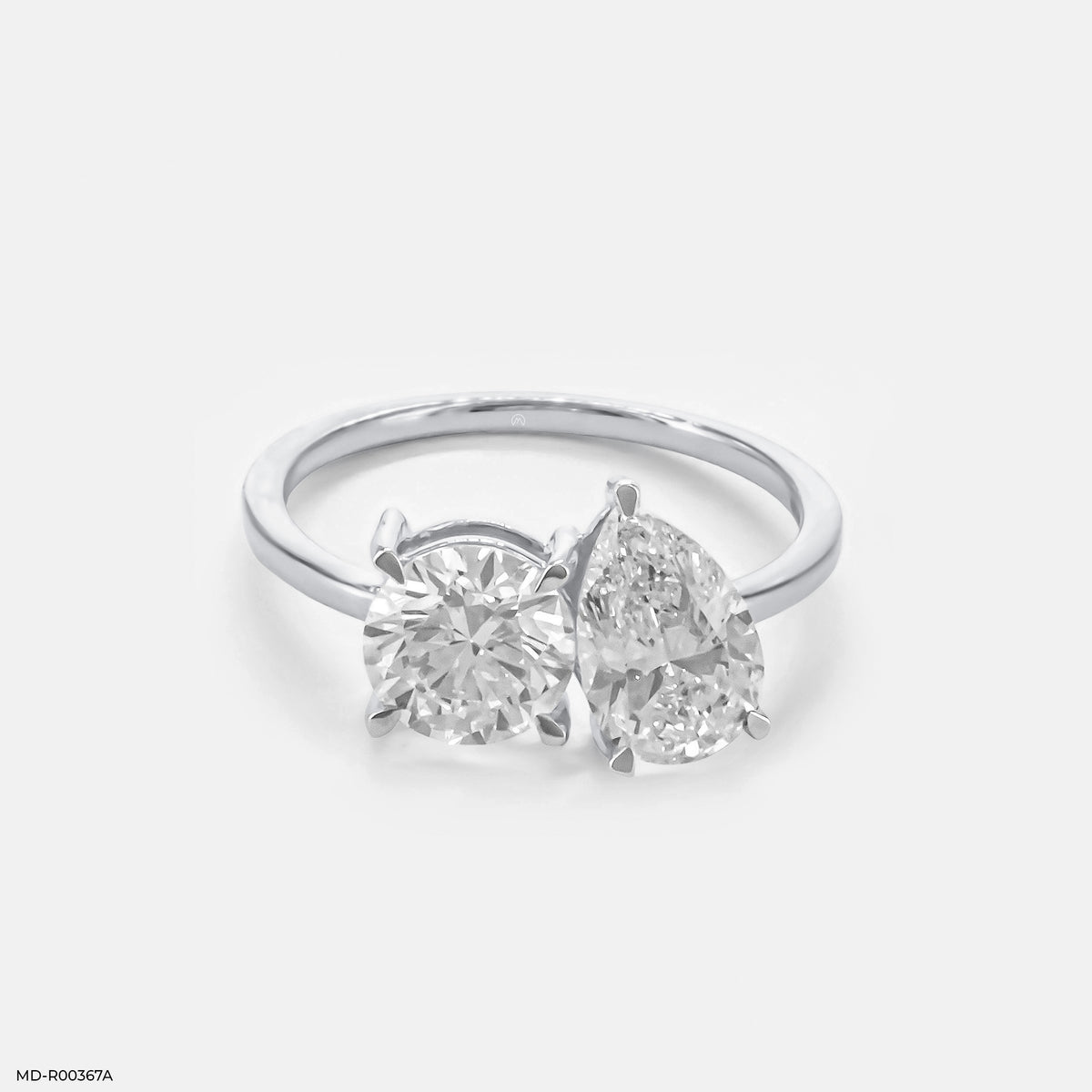 2 Carat Toi Et Moi Solitaire Ring