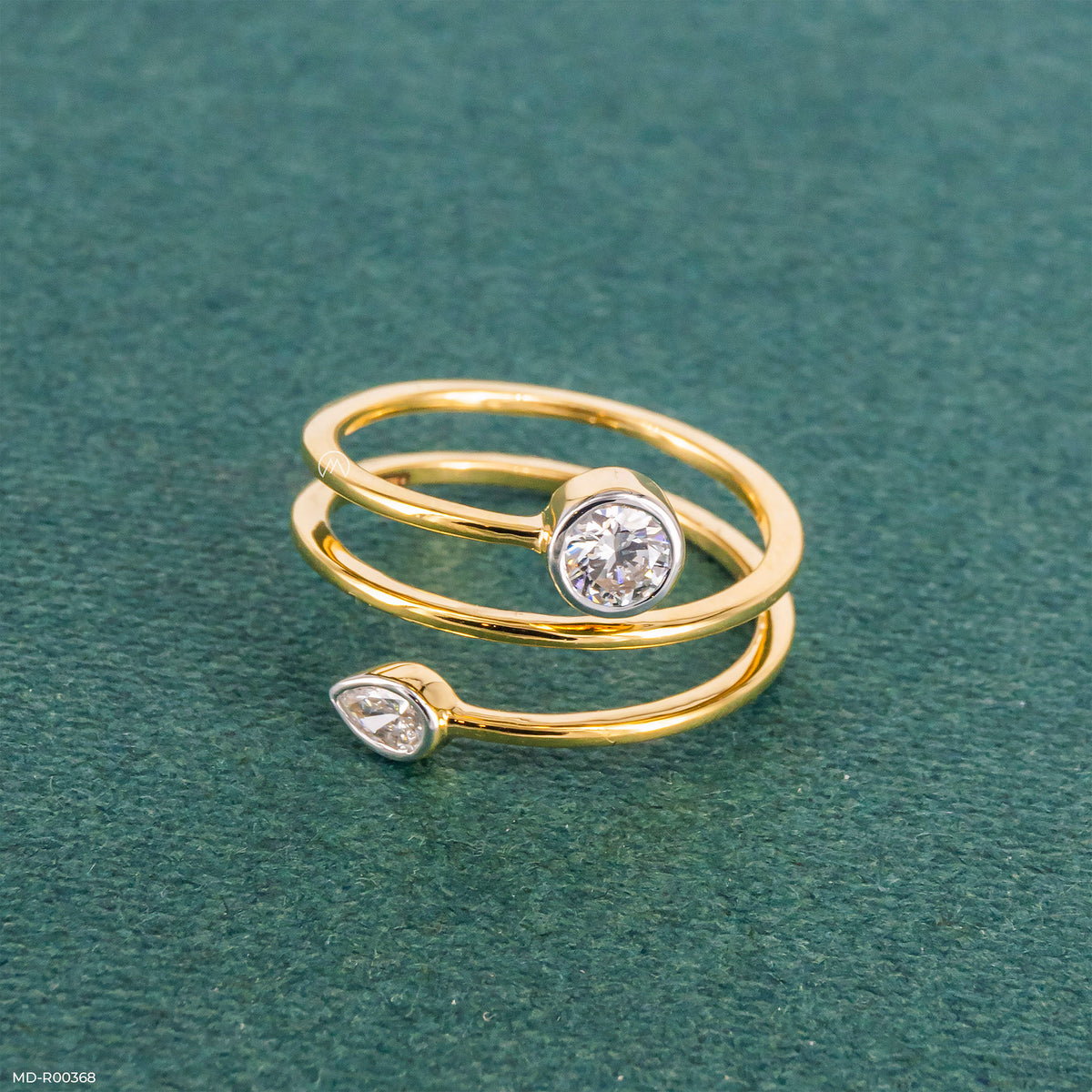 Princess Luxury Pave Ring