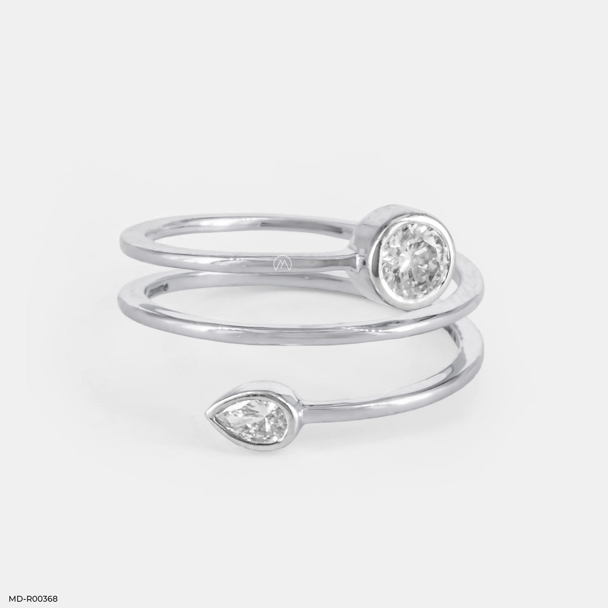Princess Luxury Pave Ring