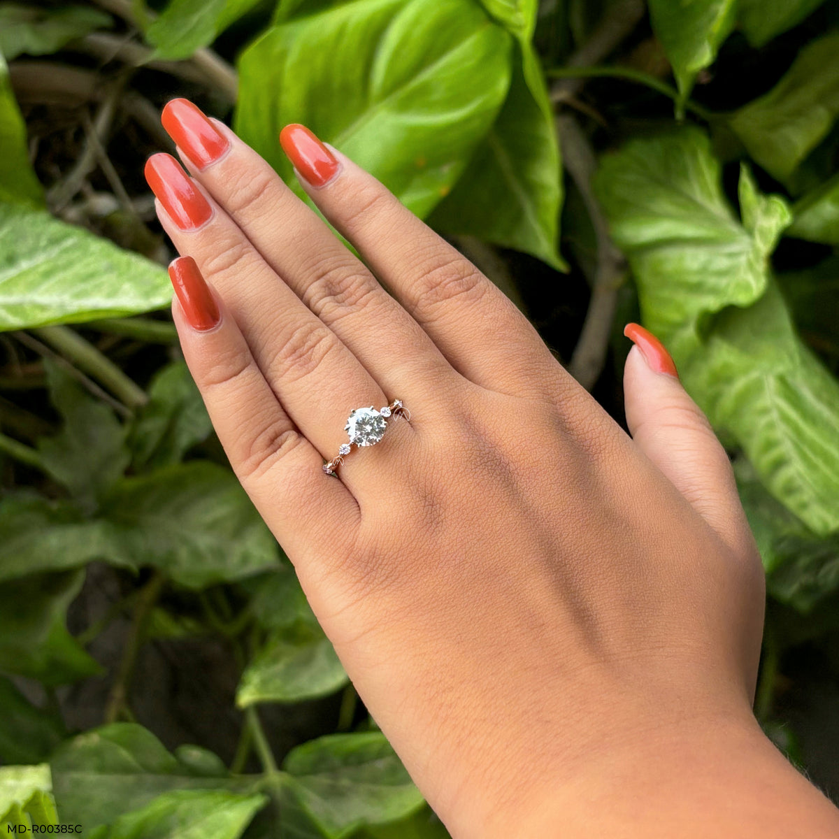 1 Carat Royal Solitaire Lab Diamond Ring