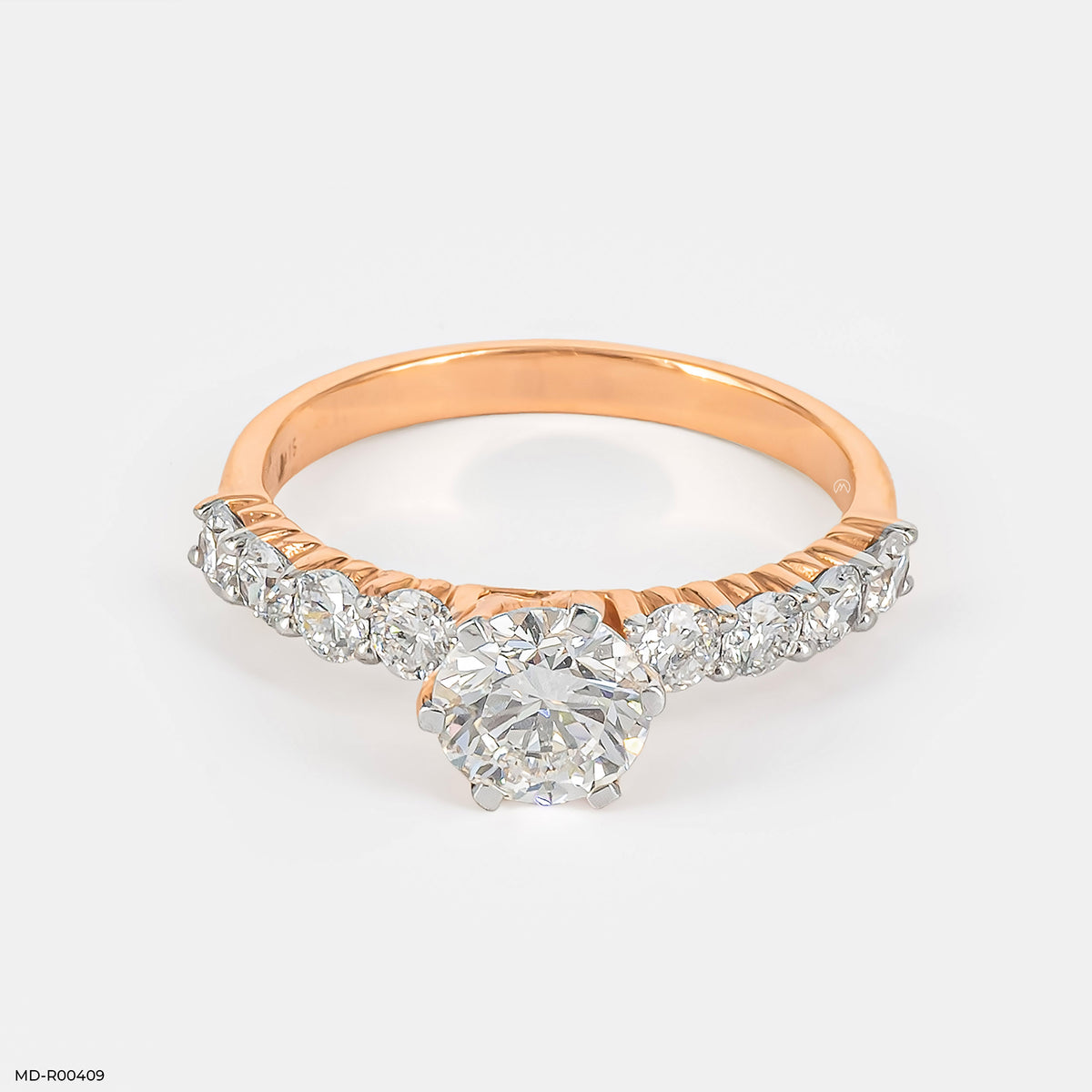 1 Carat Round Solitaire Diamond Ring