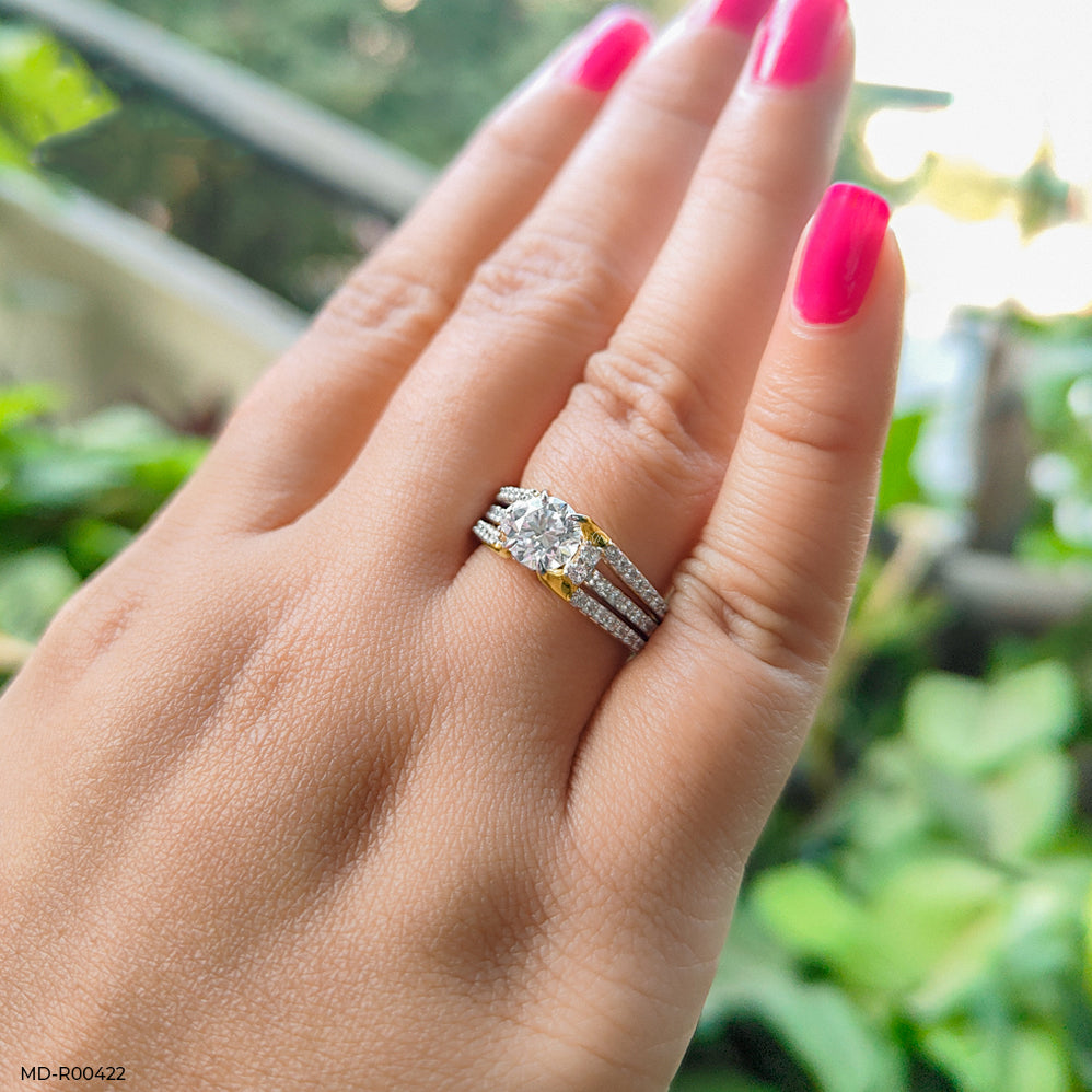 1 Carat Round Regal Diamond Ring