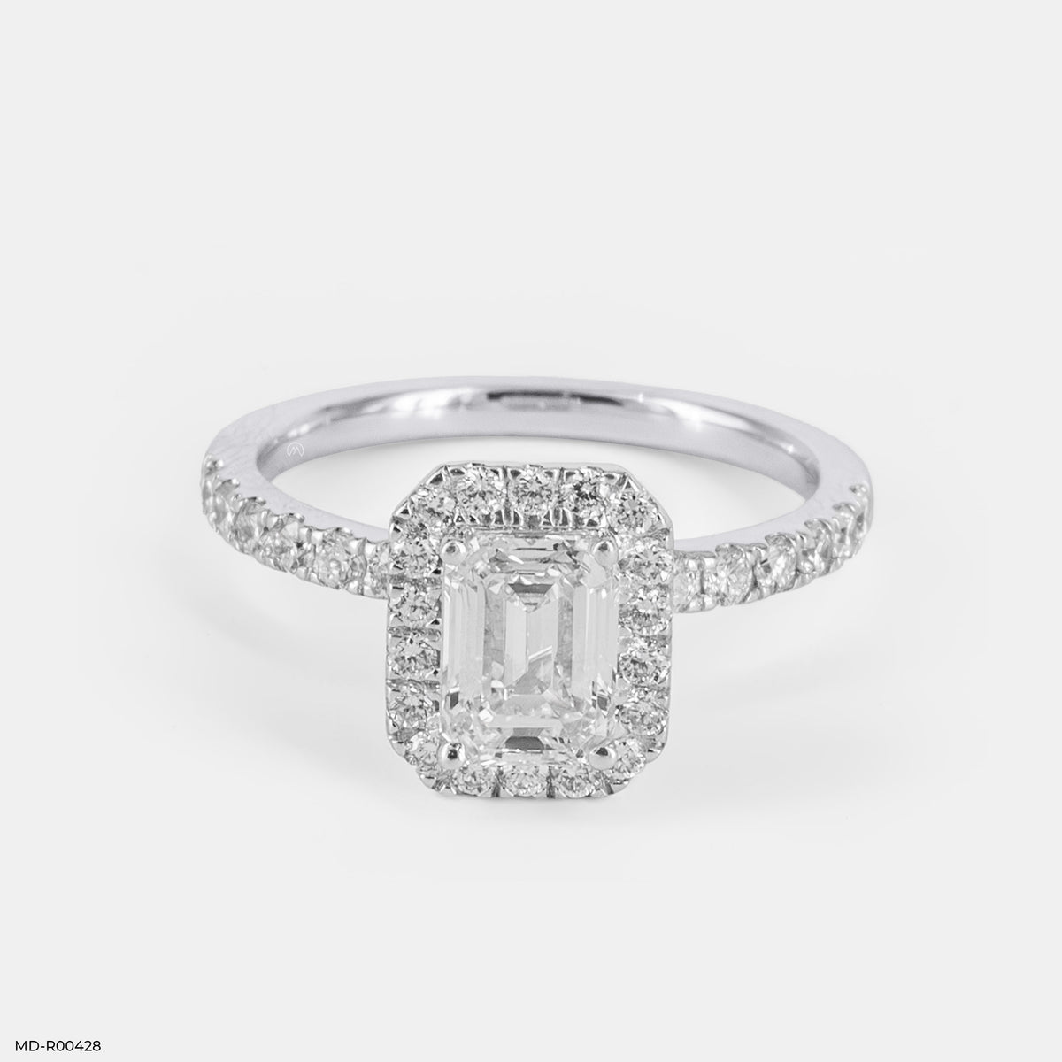 1 Carat Classic Solitaire Emerald Rings