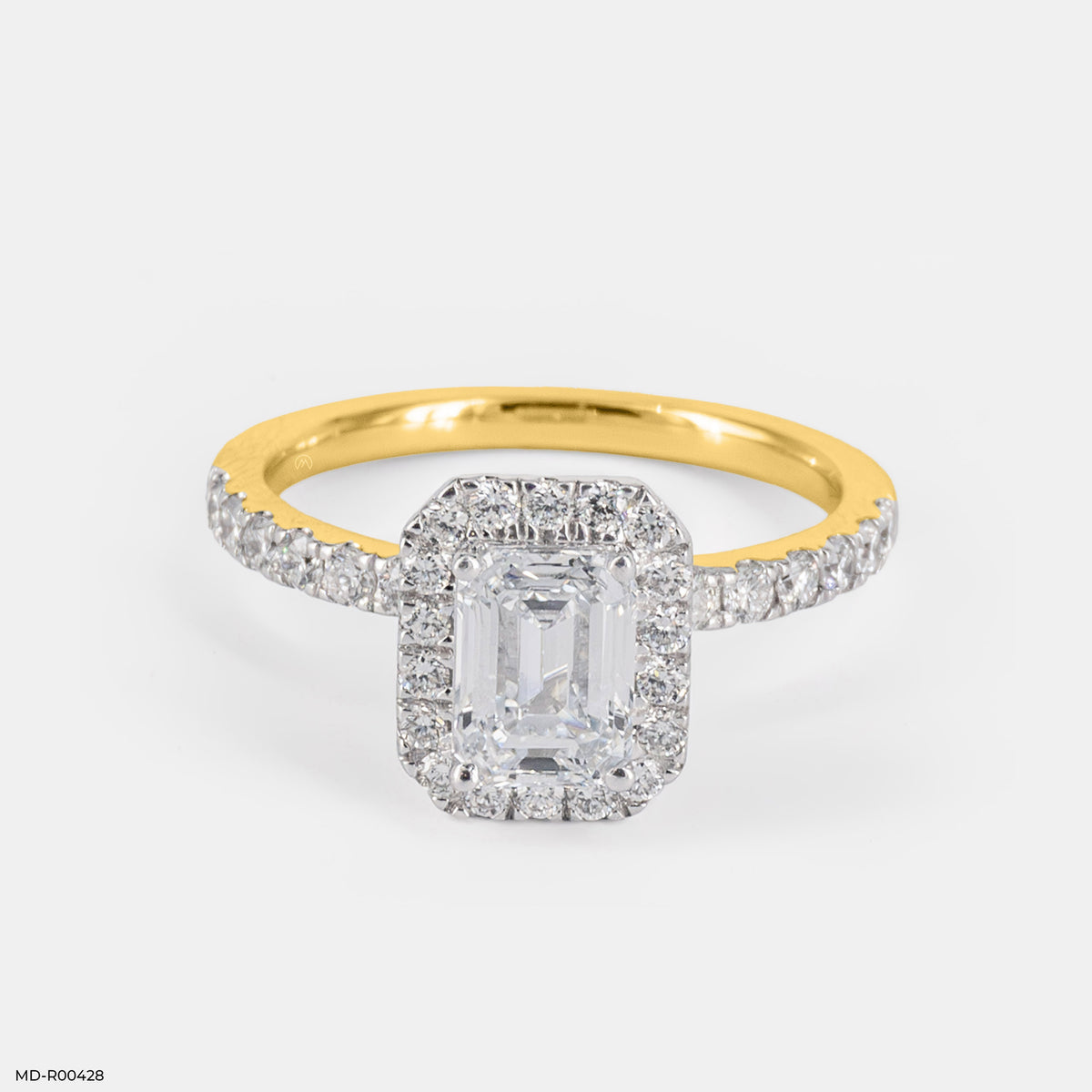1 Carat Classic Solitaire Emerald Rings